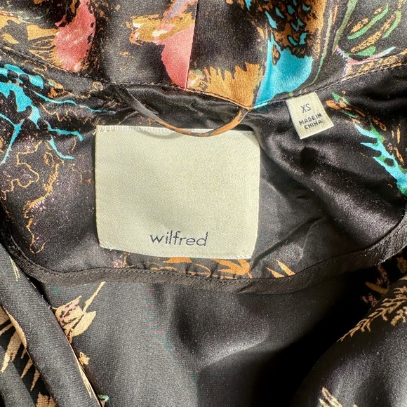 Aritzia Wilfred 100% Silk Pilier Kimono-Duster - Picture 4 of 6